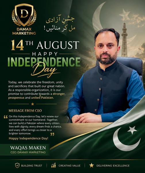 Waqas Maken, CEO of Damax Marketing